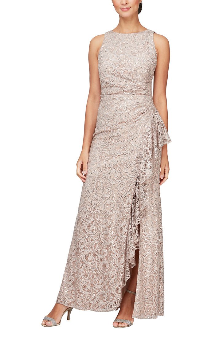 Sleeveless Lace Mother of the Bride Dresses
